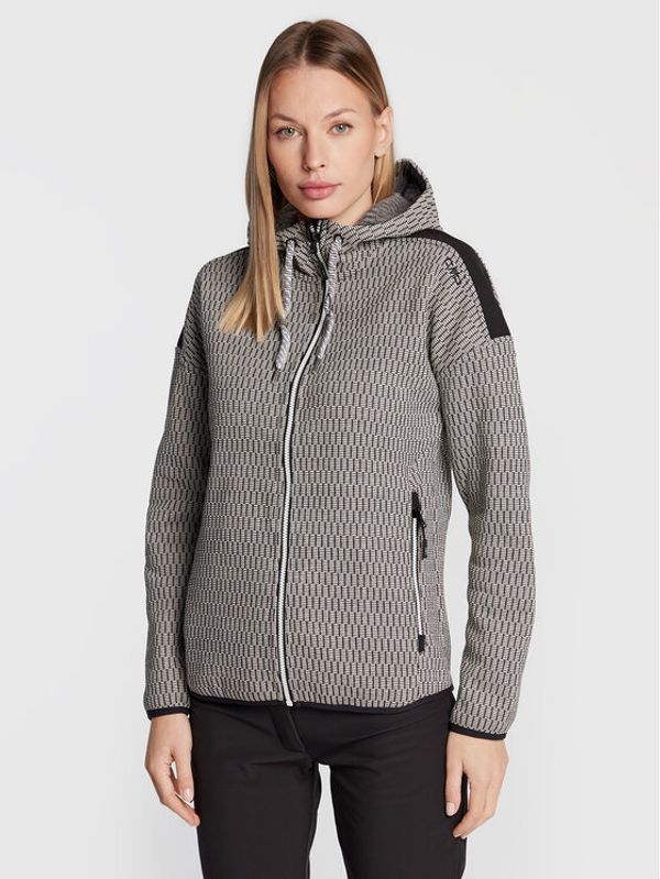 CMP CMP Суитшърт 32H2116 Сив Regular Fit