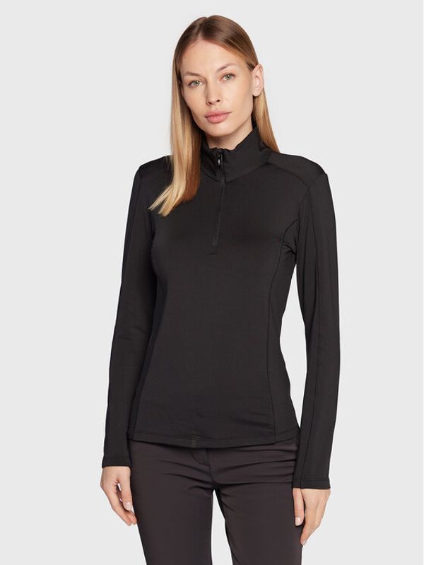 CMP CMP Тениска от техническо трико 30L1086 Черен Regular Fit