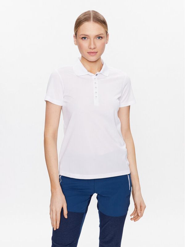 CMP CMP Тениска от техническо трико 3T59676 Бял Regular Fit