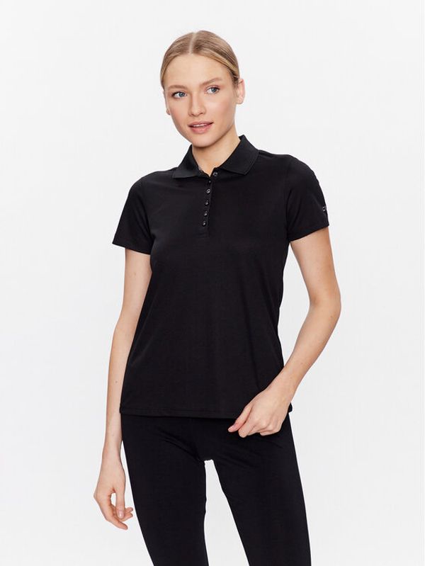 CMP CMP Тениска от техническо трико 3T59676 Черен Regular Fit