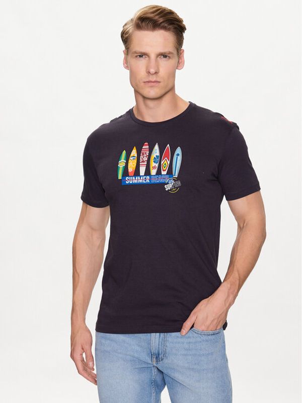 CMP CMP Тишърт 30T9367 Тъмносин Regular Fit