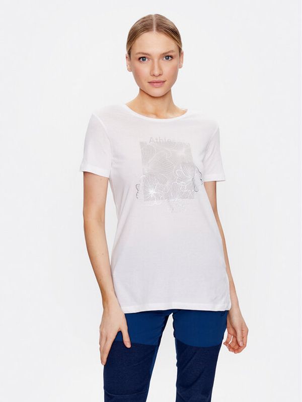 CMP CMP Тишърт 33F7766 Бял Regular Fit