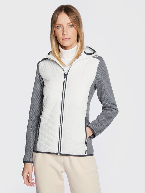 CMP CMP Яке softshell 32H2026 Бял Regular Fit