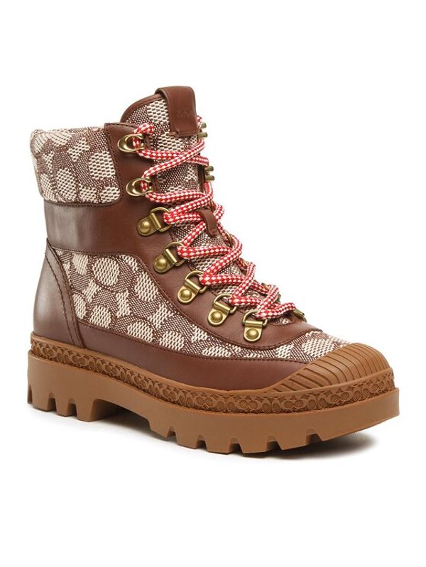 Coach Coach Боти Talia Jacquard CE314 Кафяв