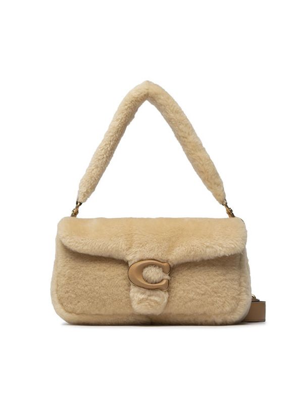 Coach Coach Дамска чанта C Shrlng Plw Tab 26 CC445 B4UPX Бежов