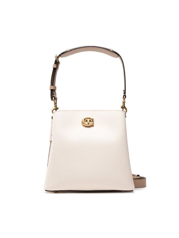 Coach Coach Дамска чанта Cb Ltr Wllow Bckt C3766 Бежов