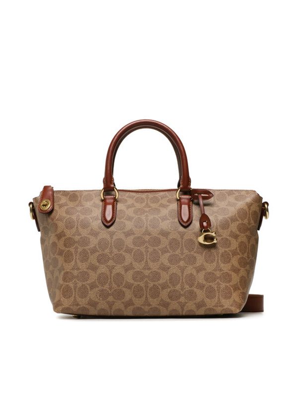 Coach Coach Дамска чанта Cc Sig Kr Stchl CE742 Кафяв