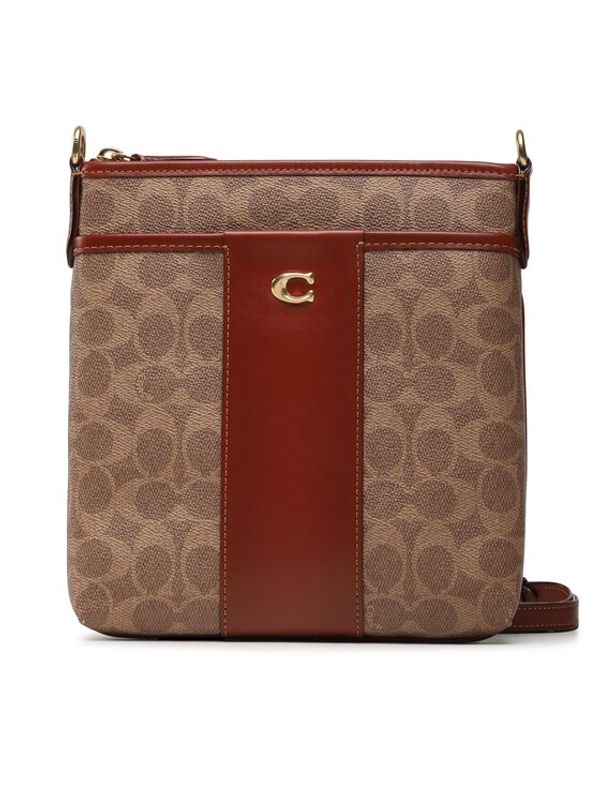 Coach Coach Дамска чанта Clrblk Cc Sig Kitt CC533 Кафяв