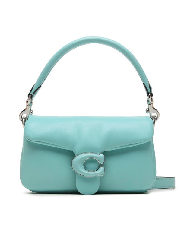 Coach Coach Дамска чанта Ltr C Pllw Tbby Sb 1 C3880 LHVSE Син