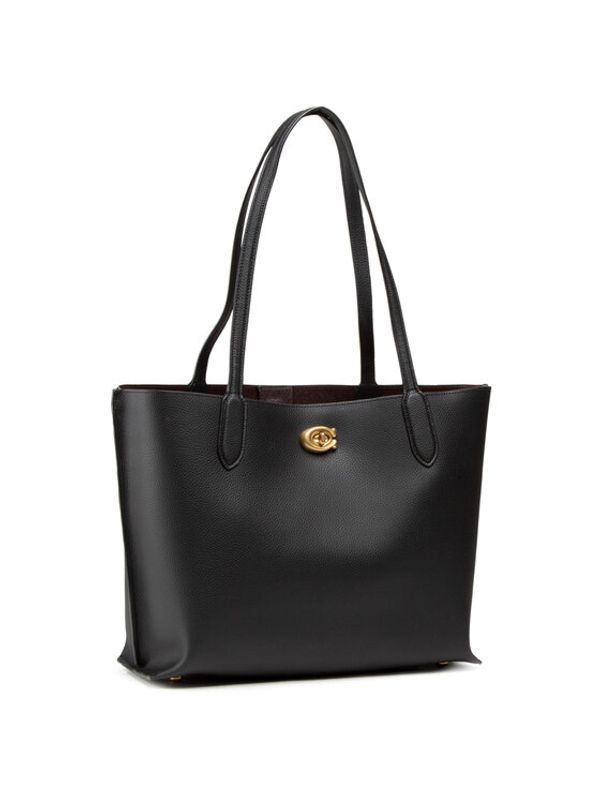 Coach Coach Дамска чанта Pbbl Willow Tote C0689 Черен