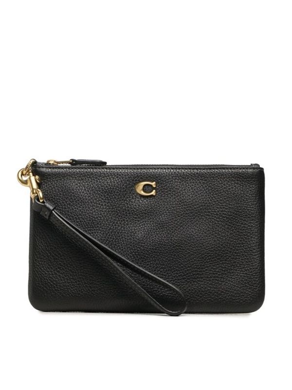 Coach Coach Дамска чанта Pol Peb Sml Wrl CH818 Черен