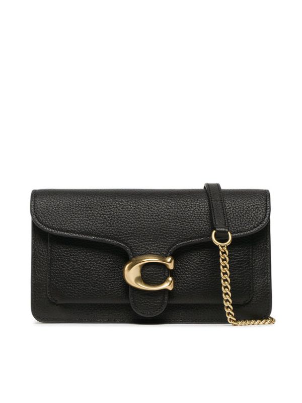 Coach Coach Дамска чанта Pp Tbby Chn Cltch CE772 Черен