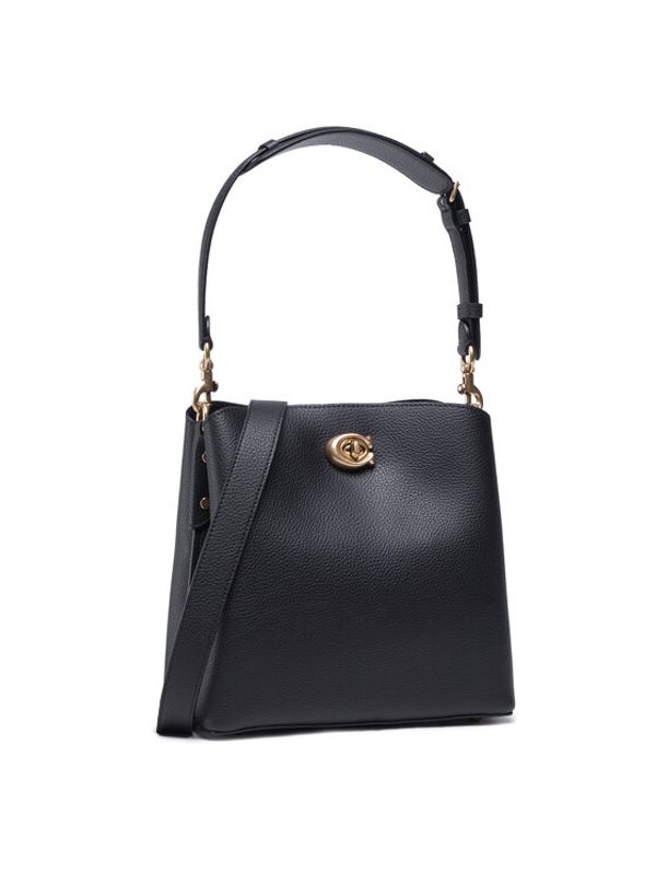 Coach Coach Дамска чанта Ppbl Willw Bckt C3916 Черен
