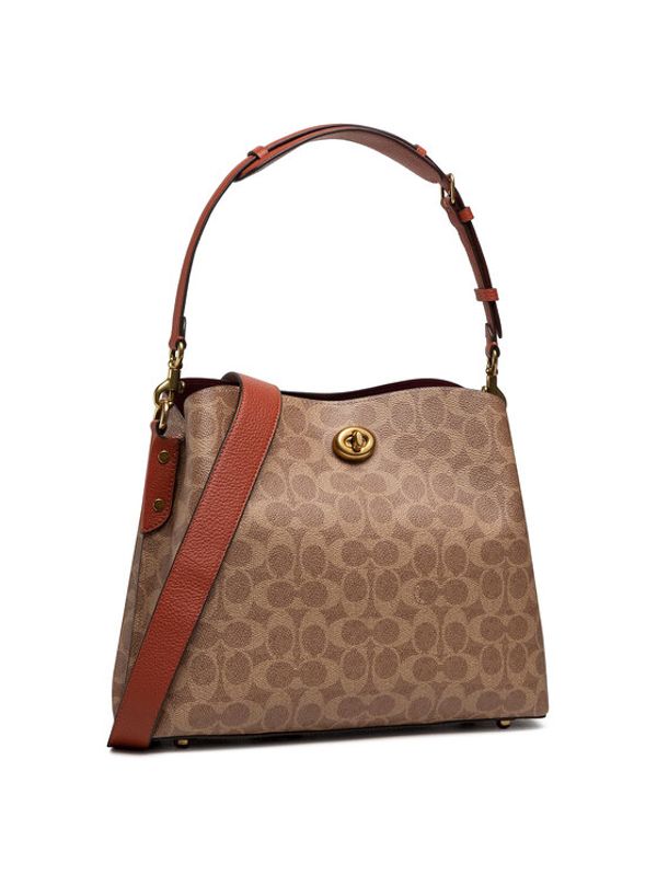 Coach Coach Дамска чанта Sig C Willow Sb C2745 Кафяв