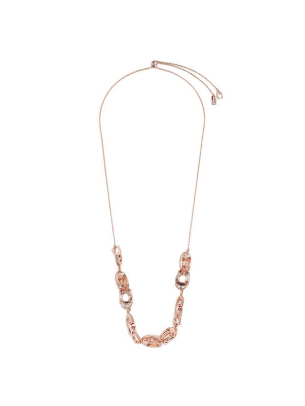 Coach Coach Колие Fct Crysl Sldr Nck CG134 PIN Розово злато