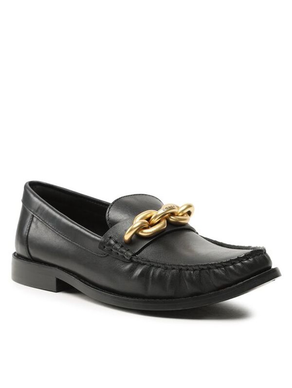 Coach Coach Лоуфъри Jess Lthr Loafer CK008 Черен