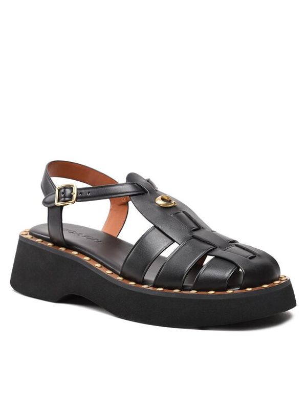 Coach Coach Сандали Vivienne Leather CK033 Черен