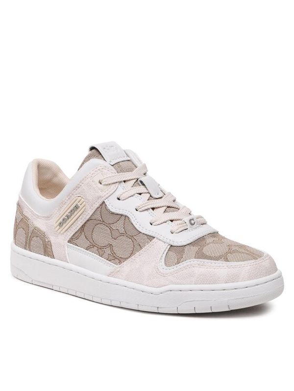 Coach Coach Сникърси C201 Multi Signature CK571 Бежов