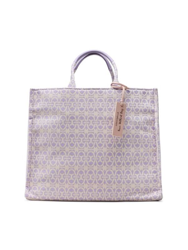 Coccinelle Coccinelle Дамска чанта MBD Never Without Bag Monogra E1 MBD 18 01 01 Виолетов