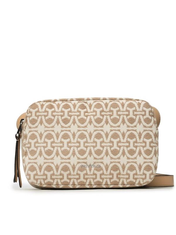 Coccinelle Coccinelle Дамска чанта N18 Coccinellegleen Monogram E1 N18 15 02 01 Бежов