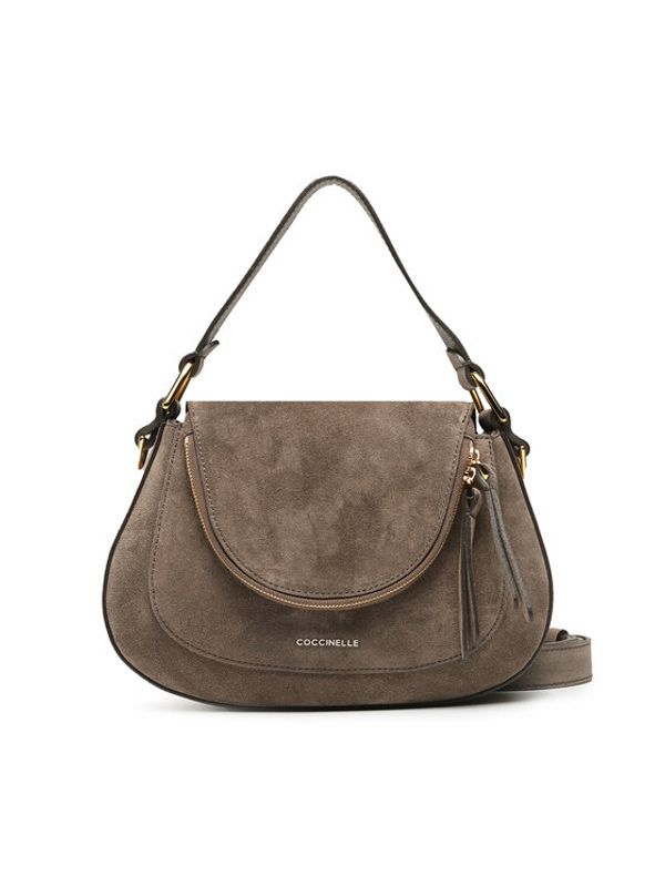 Coccinelle Coccinelle Дамска чанта NAM Coccinellesole Suede E1 NAM 18 03 01 Кафяв