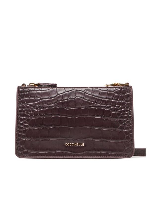 Coccinelle Coccinelle Дамска чанта NTI Arya Croco Soft E5 NTI 55 01 01 Виолетов