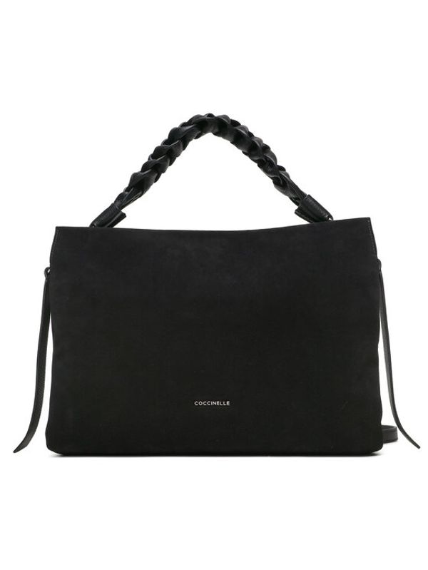 Coccinelle Coccinelle Дамска чанта P6P Boheme Suede Bimaterial E1 P6P 19 02 01 Черен