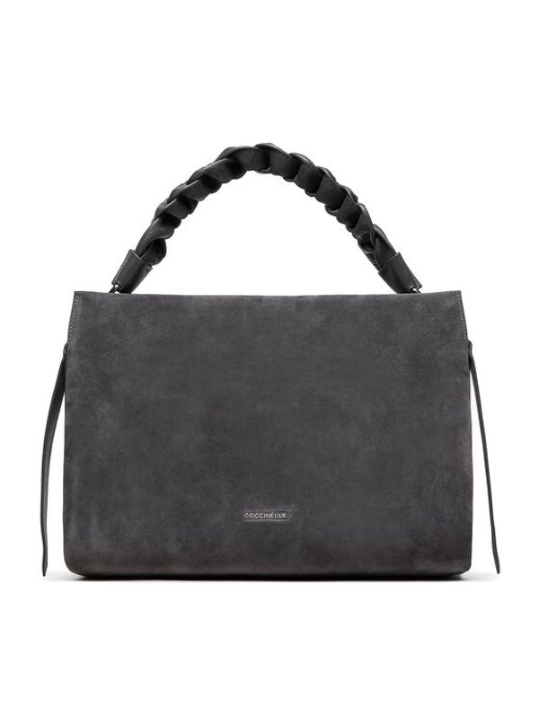 Coccinelle Coccinelle Дамска чанта P6P Boheme Suede Bimaterial E1 P6P 19 02 01 Сив