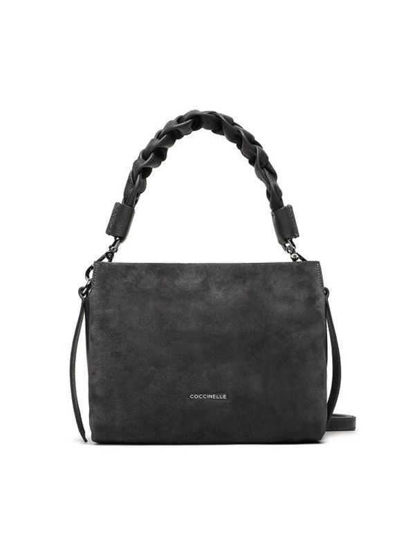 Coccinelle Coccinelle Дамска чанта P6P Boheme Suede Bimaterial E1 P6P 58 01 01 Сив