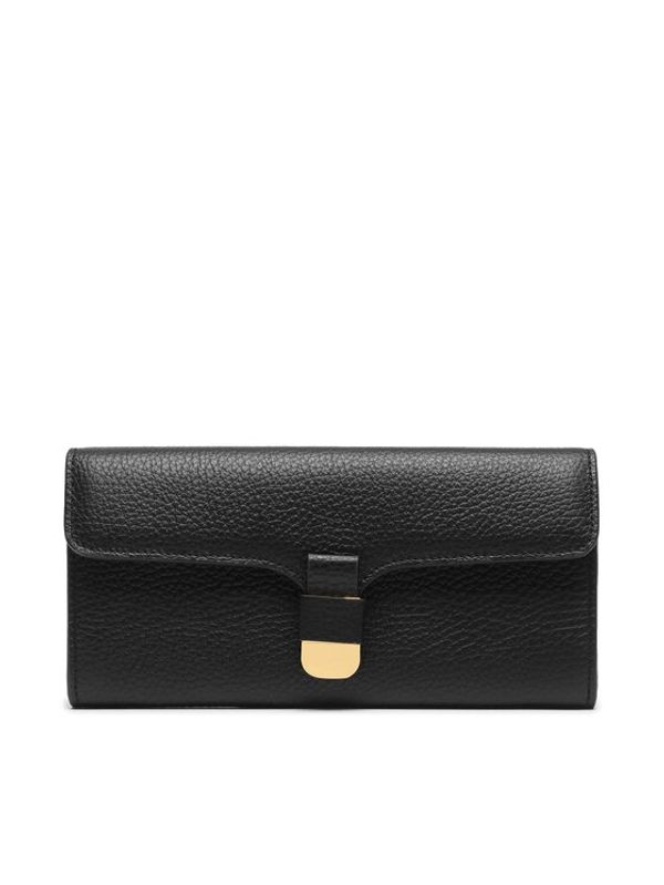 Coccinelle Coccinelle Голям дамски портфейл NU9 Coccinelleneofrinze Soft E2 NU9 11 03 01 Черен