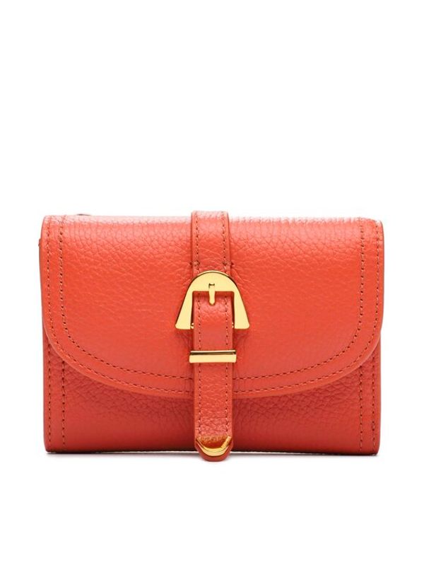 Coccinelle Coccinelle Голям дамски портфейл PDF Coccinellemagalu E2 PDF 11 66 01 Оранжев