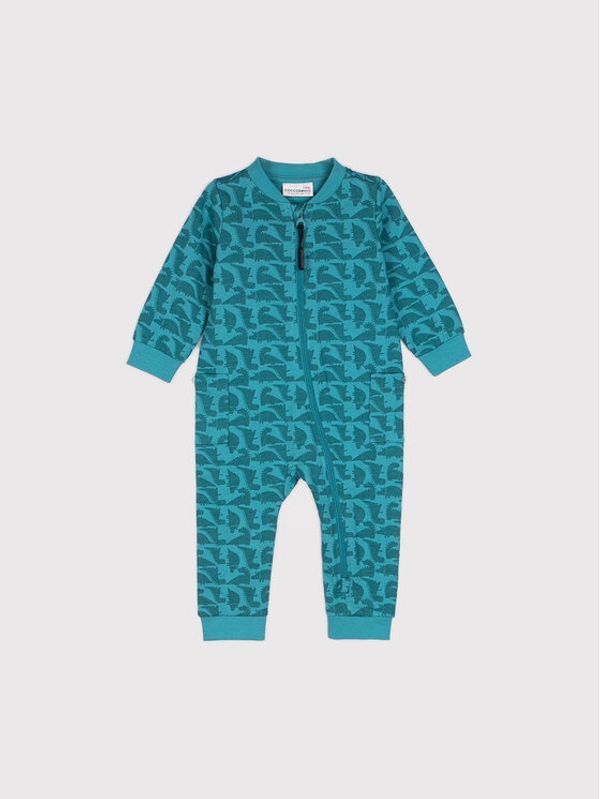 Coccodrillo Coccodrillo Бебешки гащеризон без стъпала WC2104201BAZ Син Regular Fit