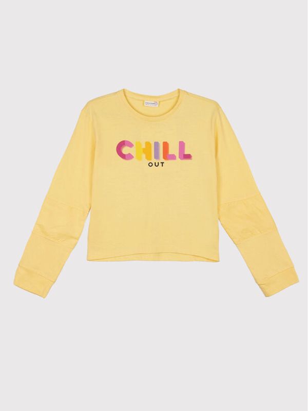 Coccodrillo Coccodrillo Блуза WC2143103NOB Жълт Regular Fit