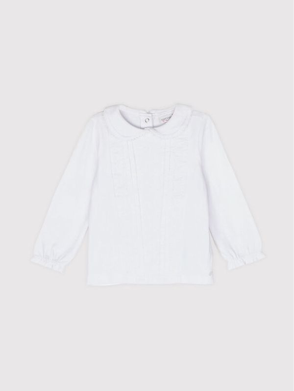 Coccodrillo Coccodrillo Блуза ZC1143501SMA Бял Regular Fit