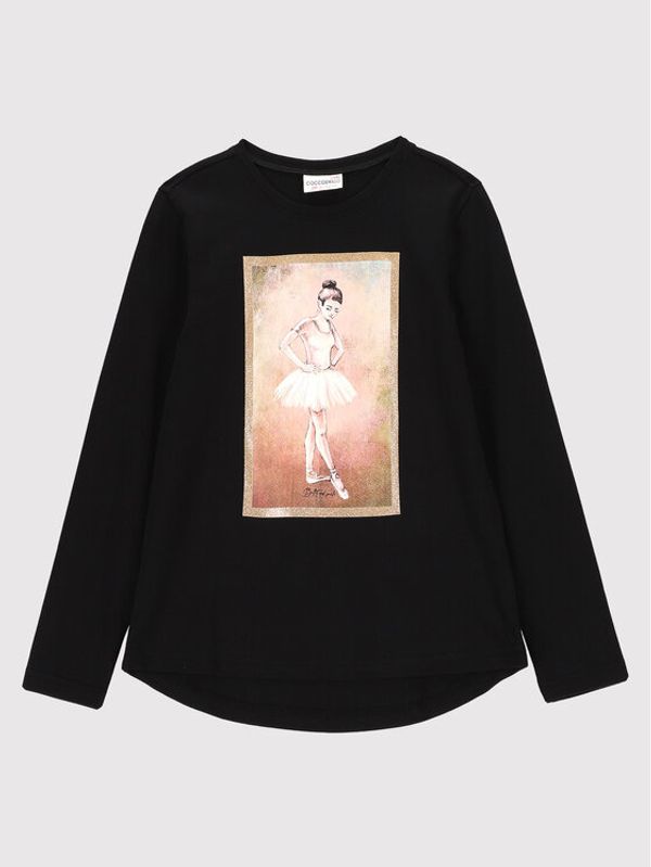 Coccodrillo Coccodrillo Блуза ZC2143101EVG Черен Regular Fit