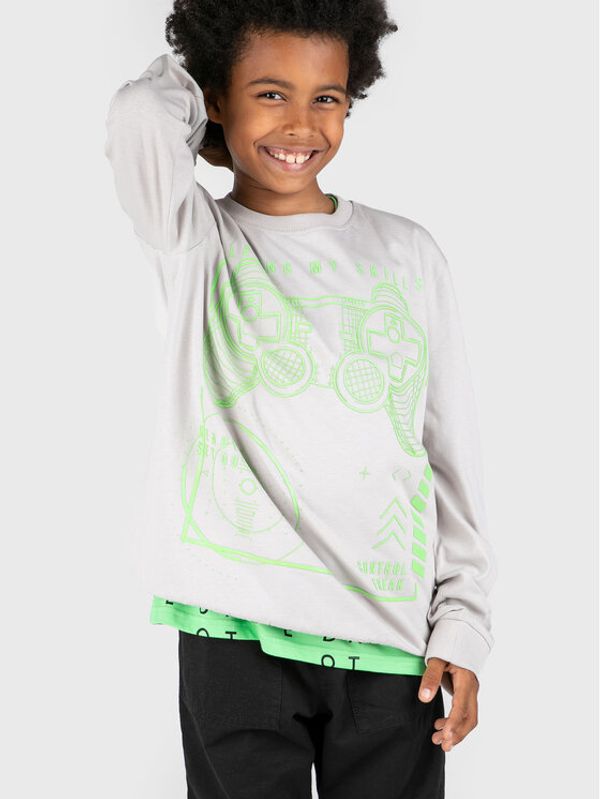 Coccodrillo Coccodrillo Блуза ZC2143101GAJ Сив Regular Fit