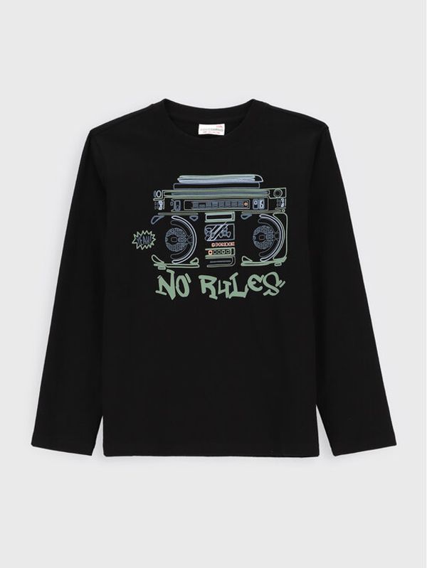 Coccodrillo Coccodrillo Блуза ZC2143104FTJ Черен Regular Fit