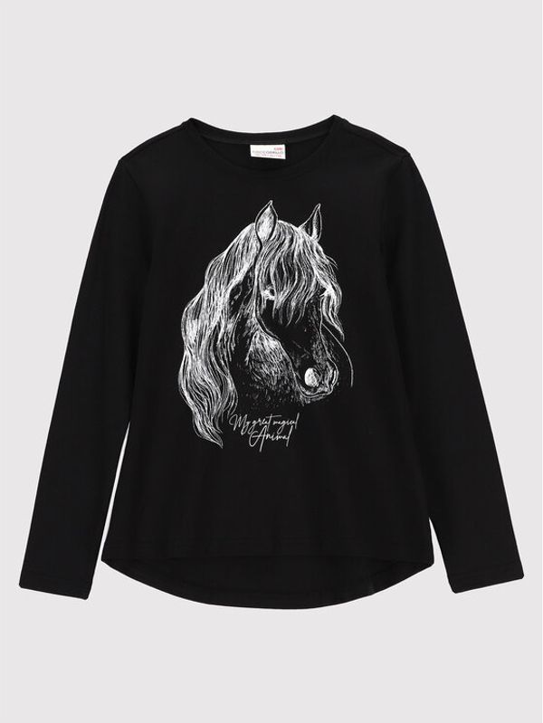 Coccodrillo Coccodrillo Блуза ZC2143108EVG Черен Regular Fit