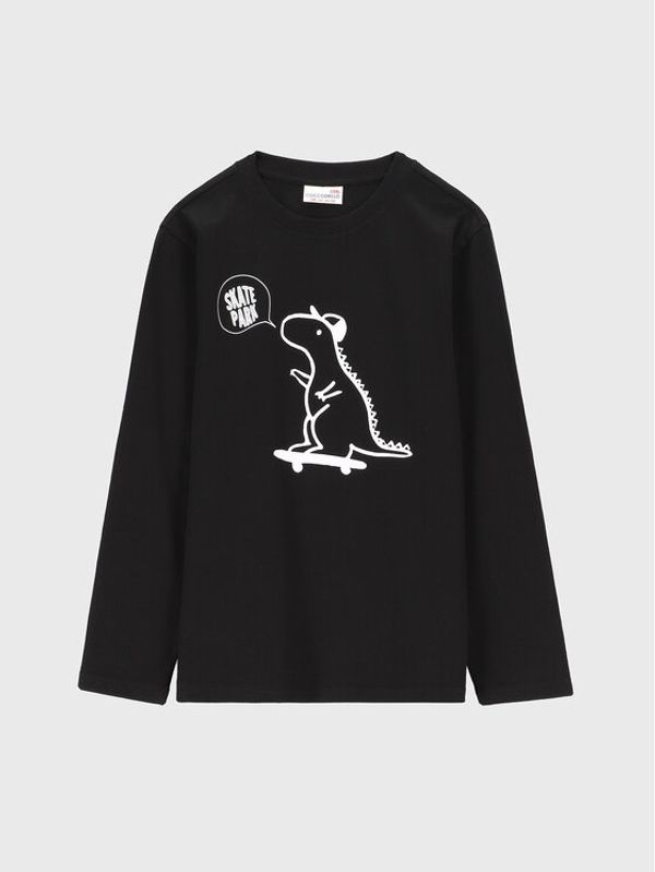 Coccodrillo Coccodrillo Блуза ZC2143115EVB Черен Regular Fit