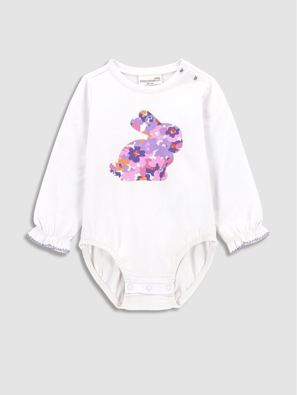 Coccodrillo Coccodrillo Боди WC3112102RPN Бял