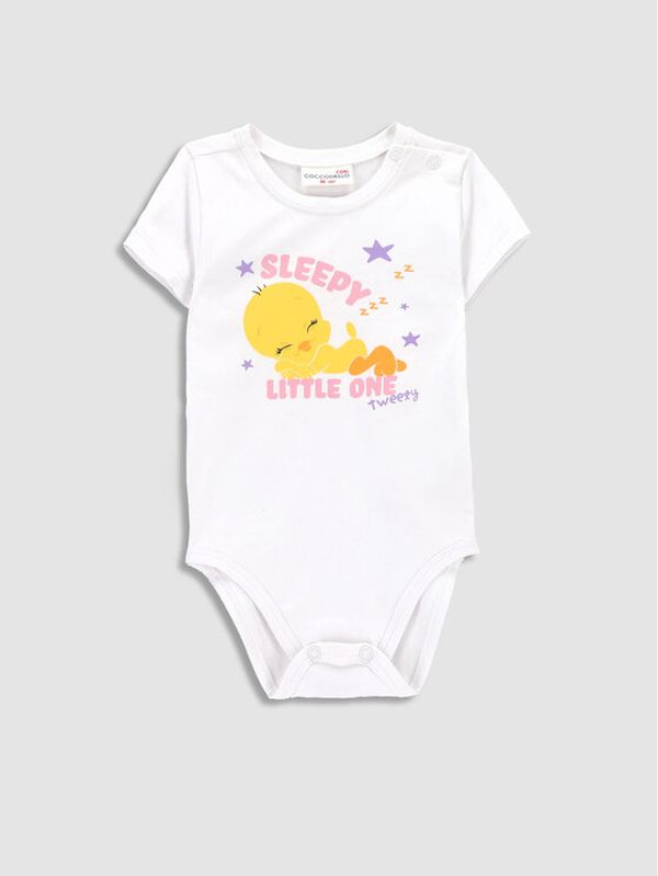 Coccodrillo Coccodrillo Боди WC3112204LIG Бял