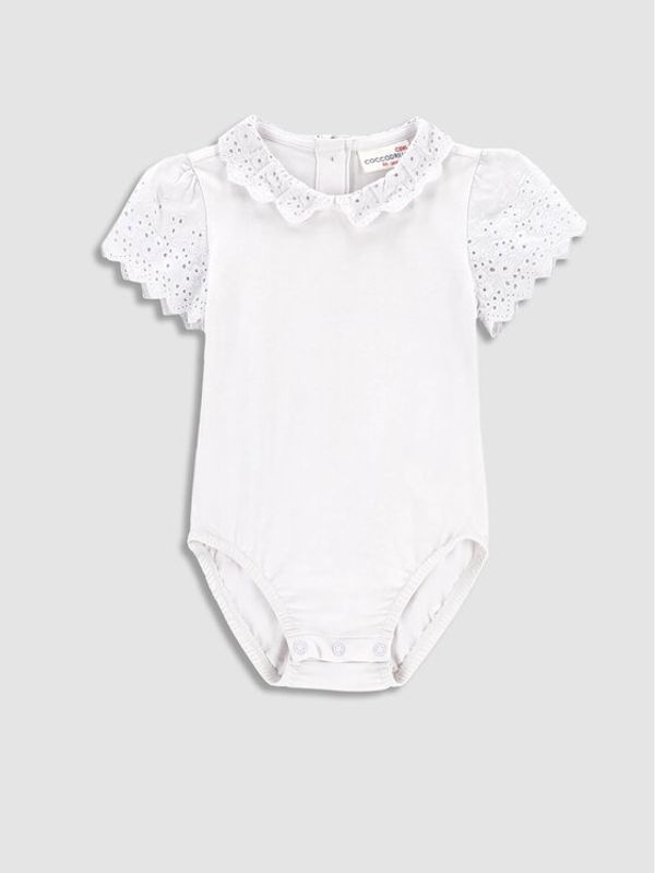Coccodrillo Coccodrillo Боди WC3112205HGN Бял
