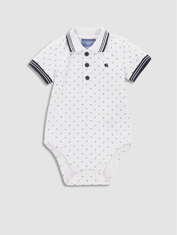 Coccodrillo Coccodrillo Боди WC3112502EBB Бял