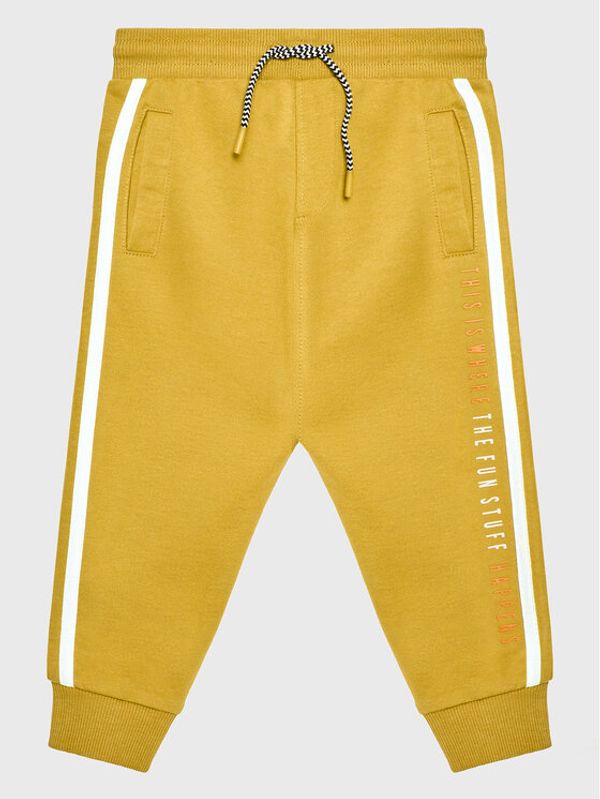 Coccodrillo Coccodrillo Долнище анцуг WC2120101GOI Жълт Regular Fit