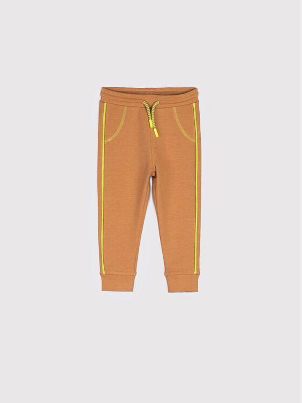 Coccodrillo Coccodrillo Долнище анцуг WC2122703BRO Кафяв Regular Fit