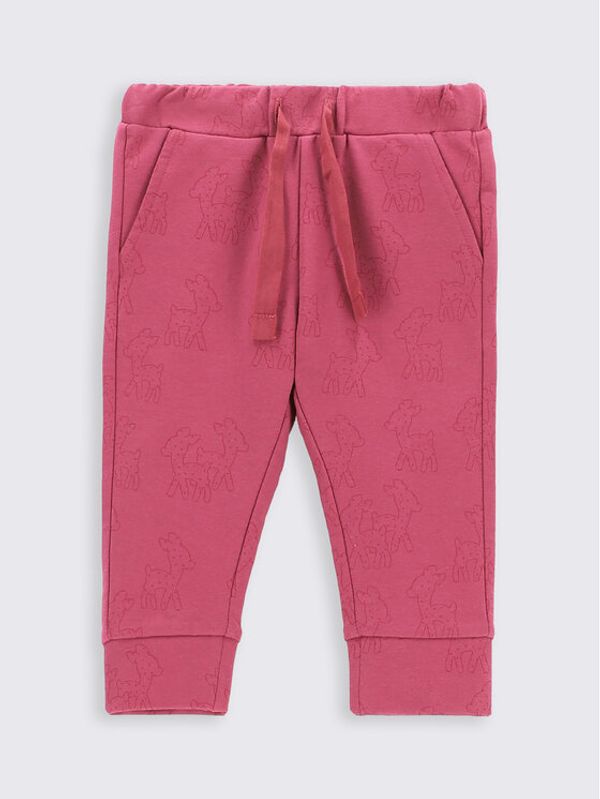 Coccodrillo Coccodrillo Долнище анцуг ZC2120102WON Розов Regular Fit