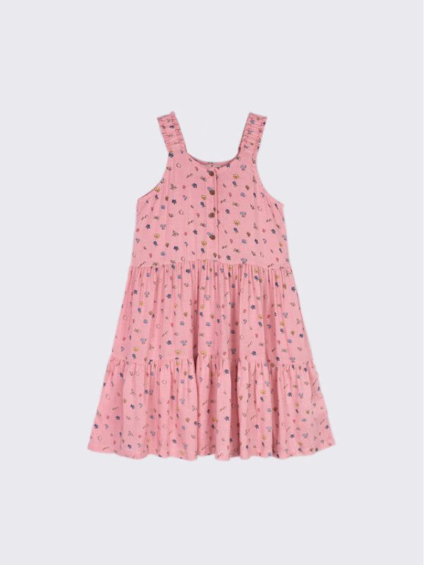 Coccodrillo Coccodrillo Ежедневна рокля WC2128301GRO Розов Regular Fit