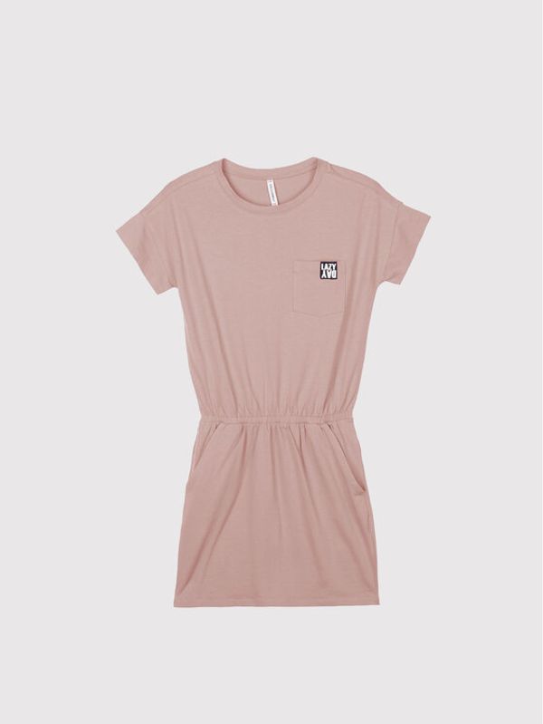 Coccodrillo Coccodrillo Ежедневна рокля WC2129201EVG Розов Regular Fit