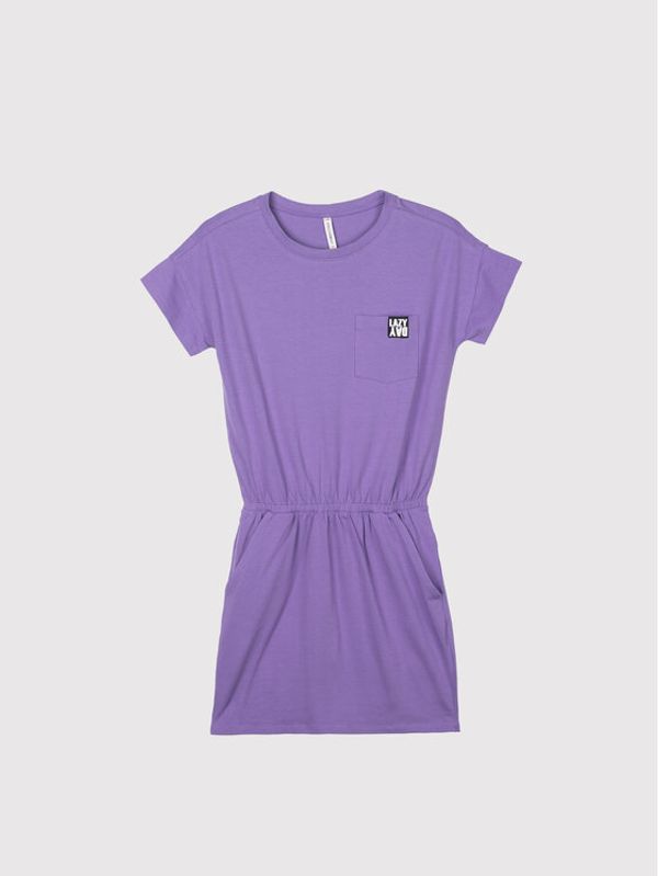 Coccodrillo Coccodrillo Ежедневна рокля WC2129201EVG Виолетов Regular Fit