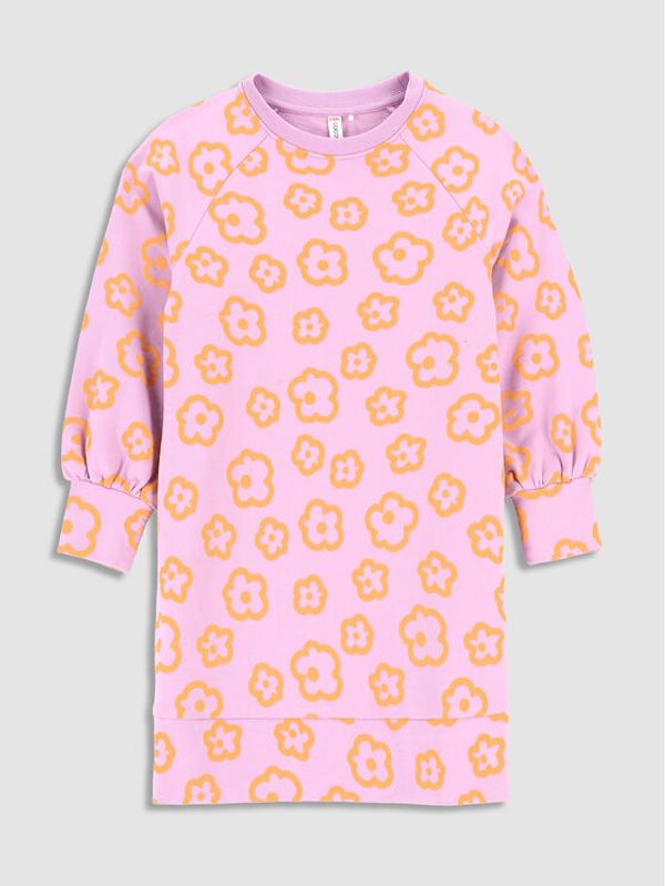 Coccodrillo Coccodrillo Ежедневна рокля WC3129101RPK Виолетов Regular Fit